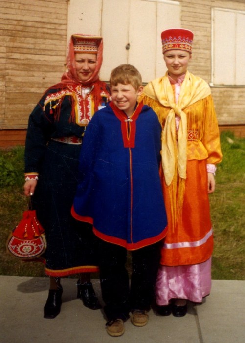 Алла Васильева с детьми