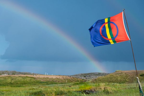 Árasjoga guolbba ja boares hávdeeana, 2018. Govva: Aleksander Stepanenko.